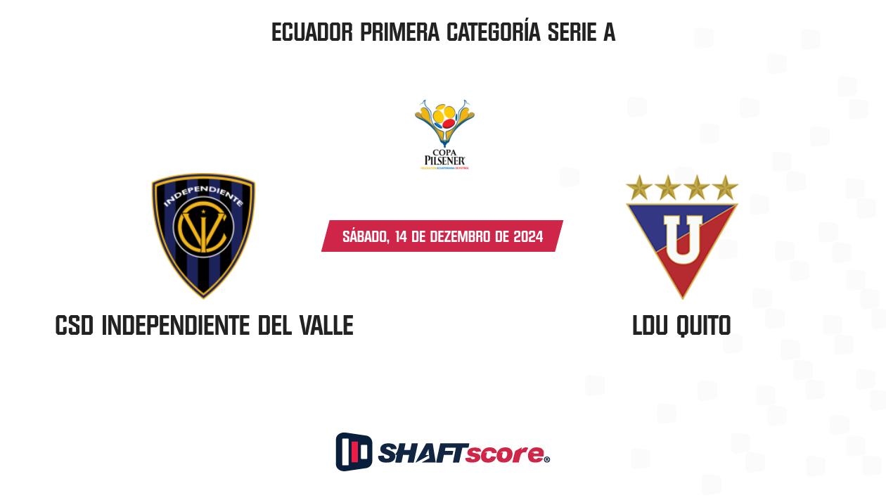 Palpite: CSD Independiente del Valle vs LDU Quito