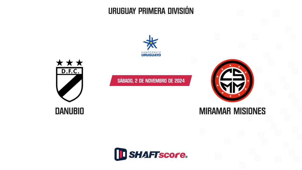 Palpite: Danubio vs Miramar Misiones