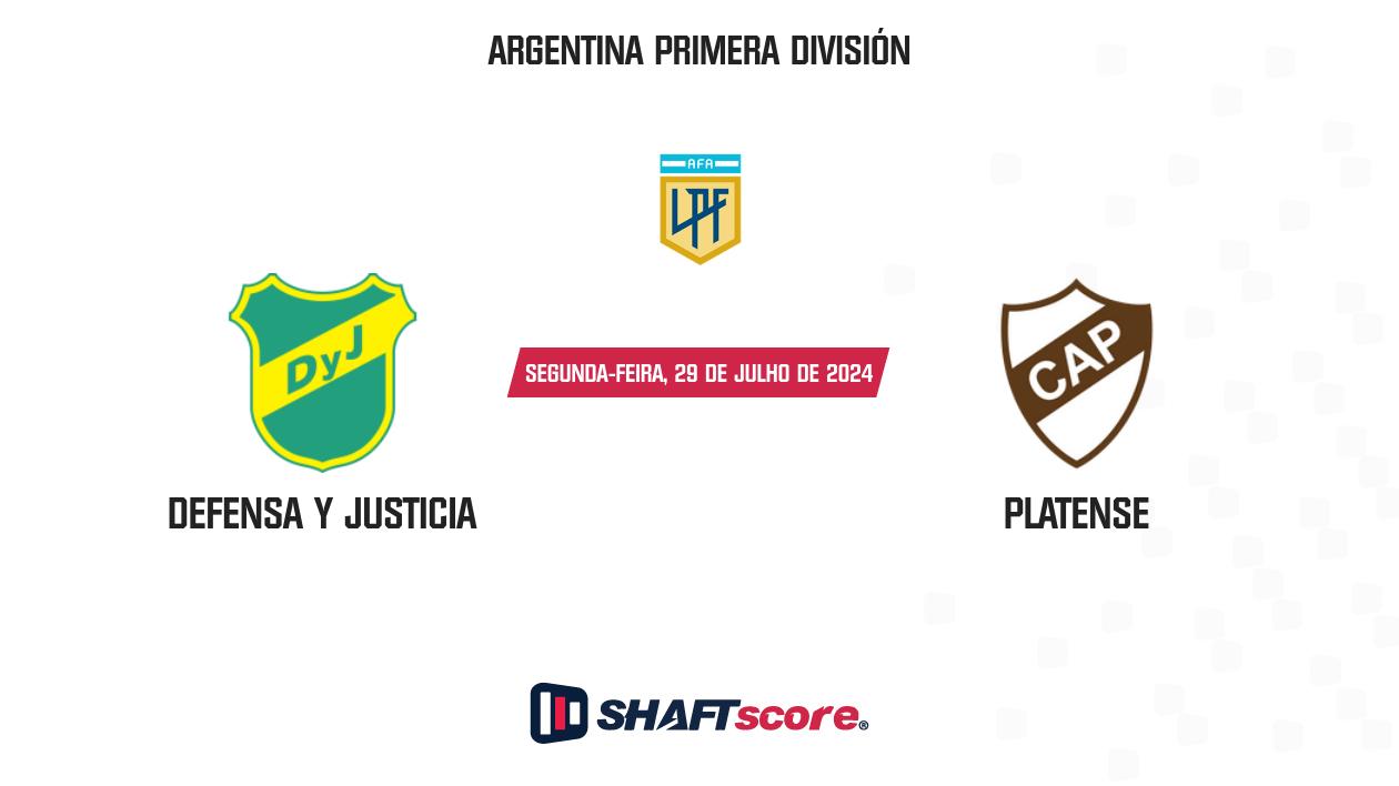 Palpite: Defensa y Justicia vs Platense