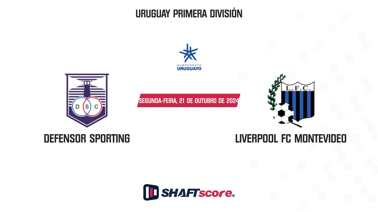 Palpite: Defensor Sporting vs Liverpool FC Montevideo