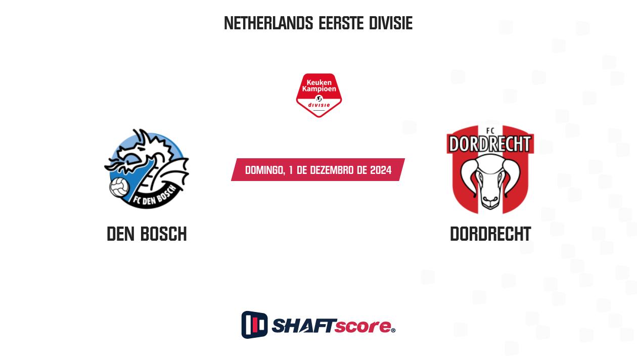 Palpite: Den Bosch vs Dordrecht