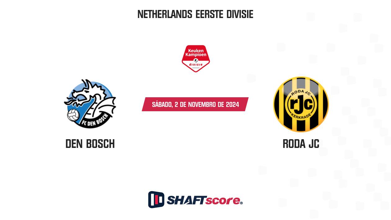 Palpite: Den Bosch vs Roda JC