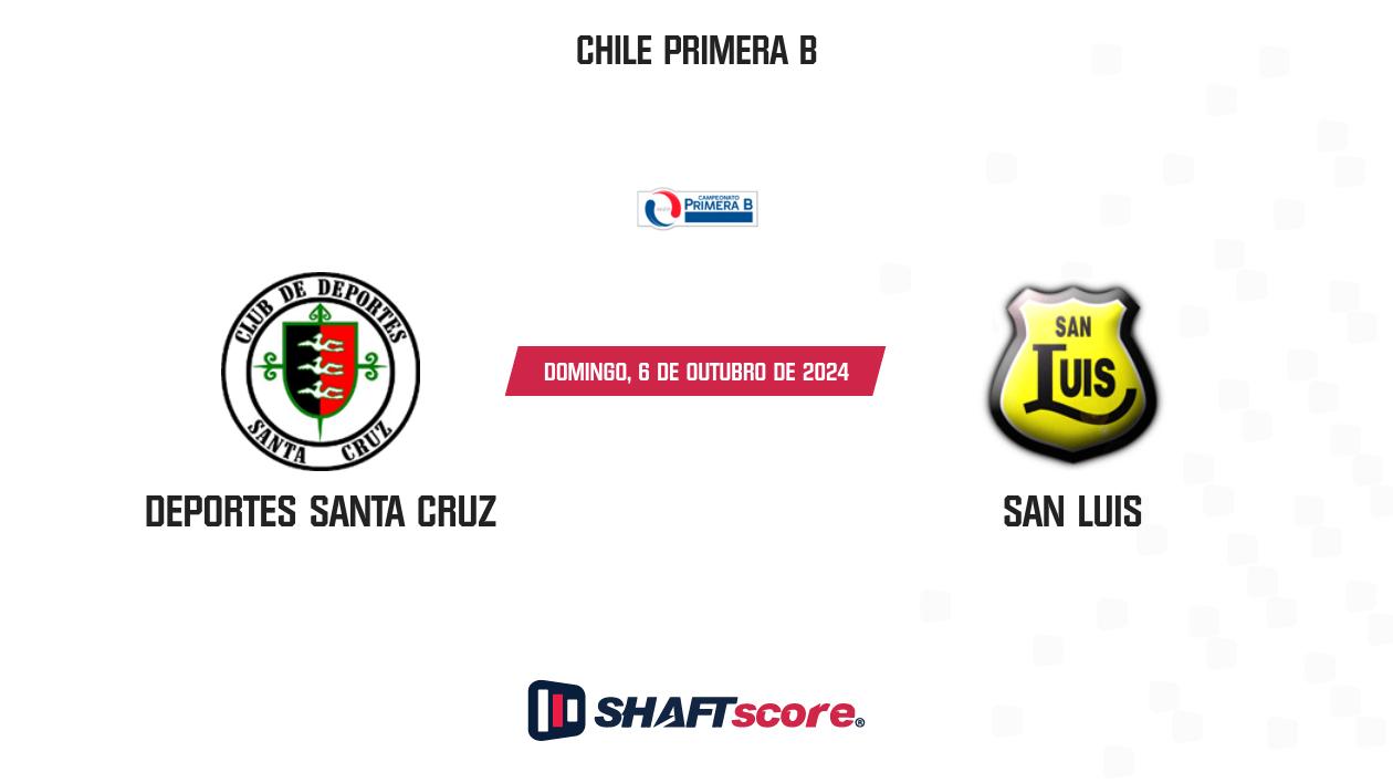 Palpite: Deportes Santa Cruz vs San Luis