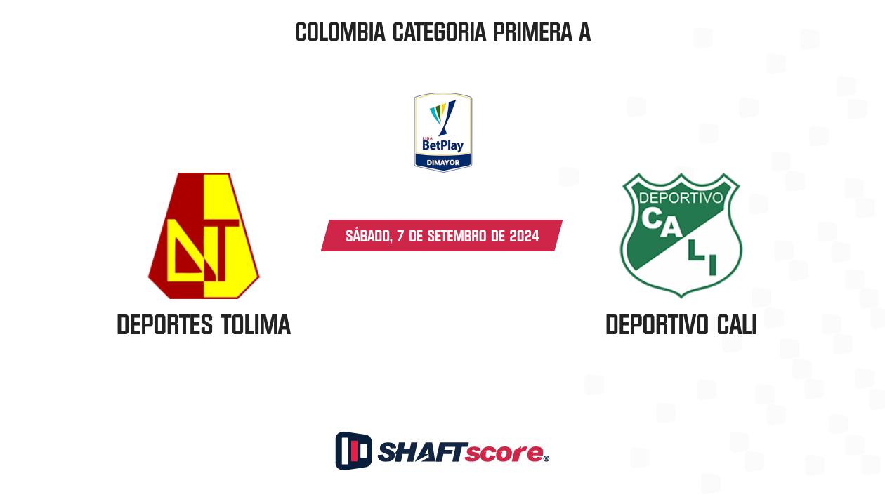 Palpite: Deportes Tolima vs Deportivo Cali