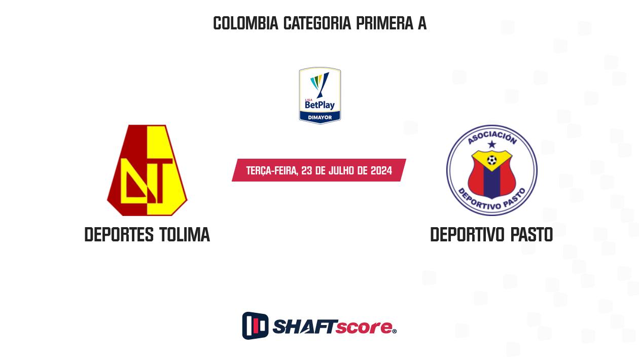 Palpite: Deportes Tolima vs Deportivo Pasto