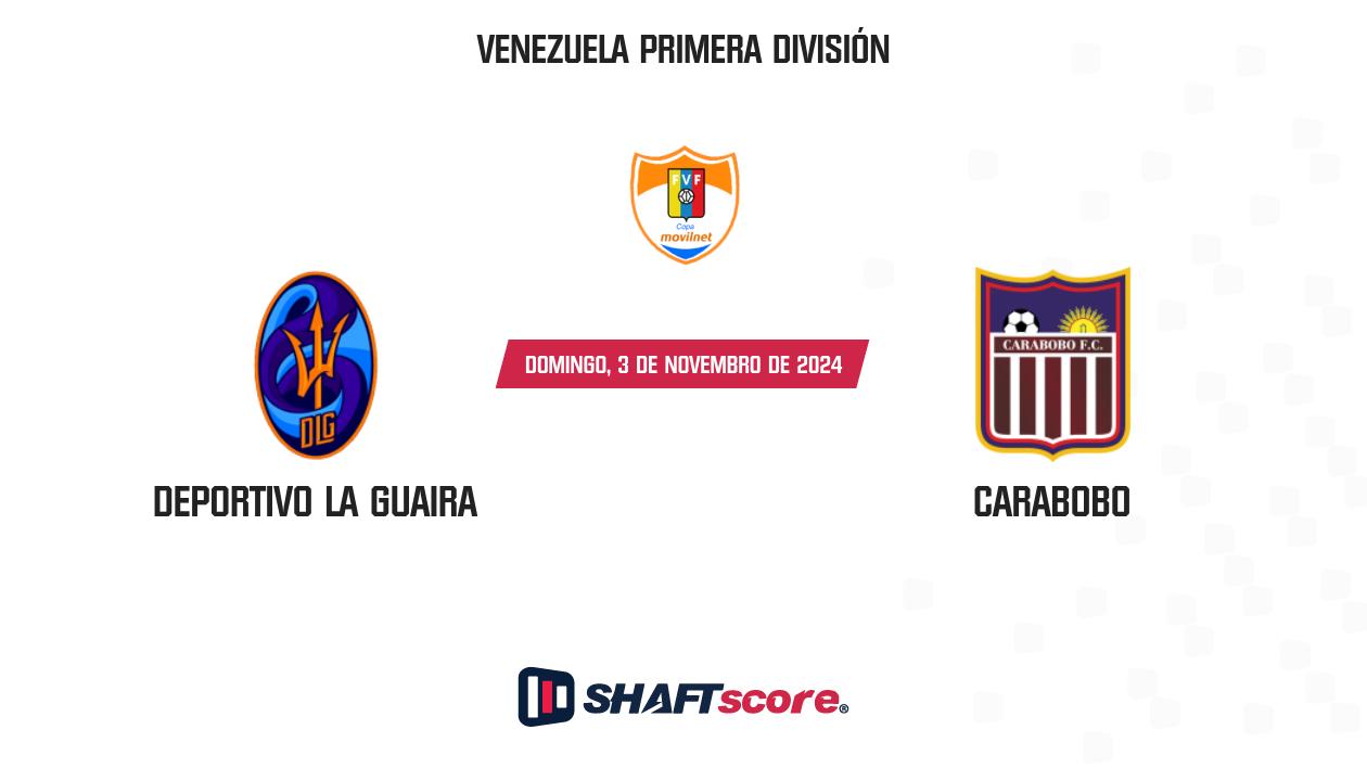 Palpite: Deportivo La Guaira vs Carabobo