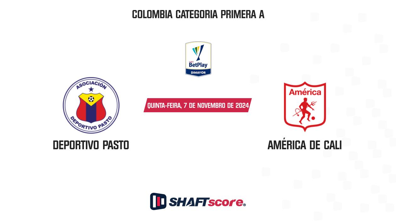 Palpite: Deportivo Pasto vs América de Cali