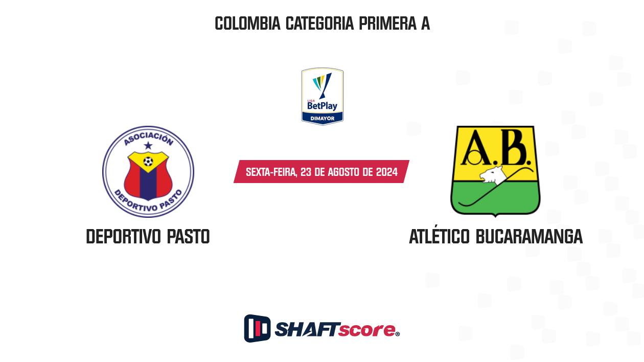 Palpite: Deportivo Pasto vs Atlético Bucaramanga