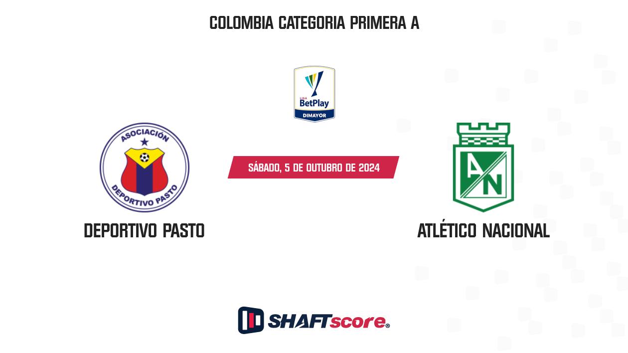 Palpite: Deportivo Pasto vs Atlético Nacional