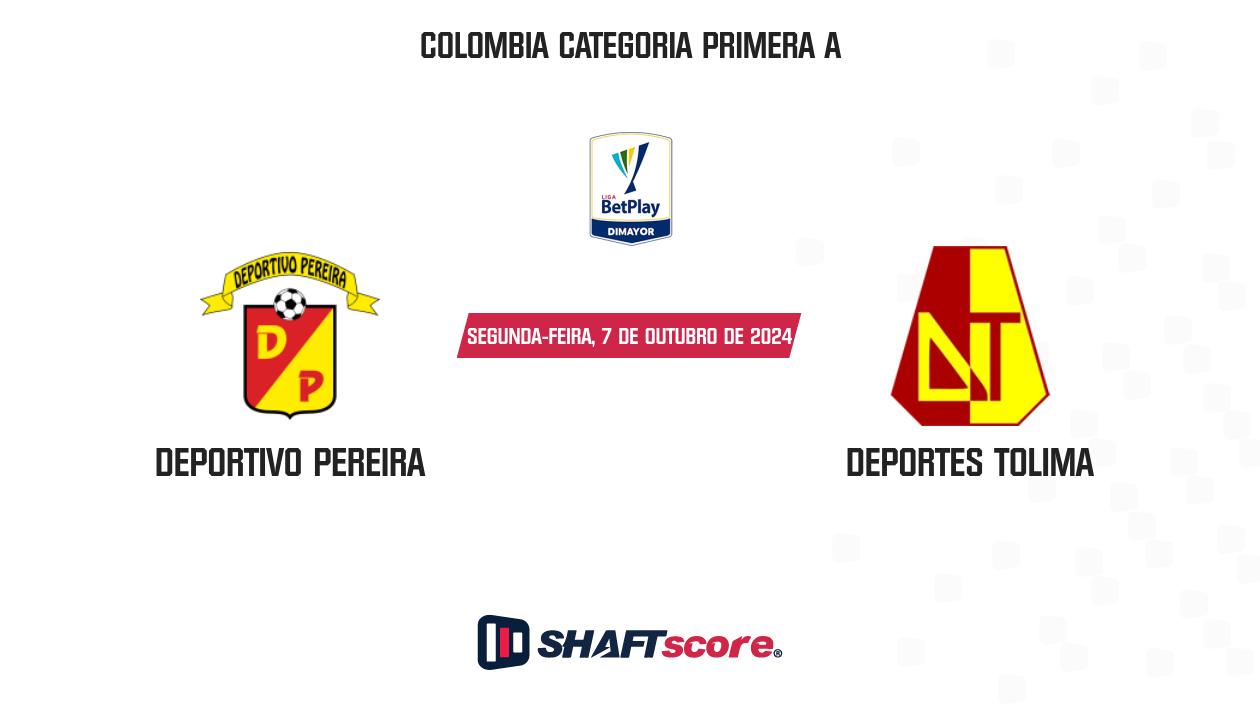 Palpite: Deportivo Pereira vs Deportes Tolima