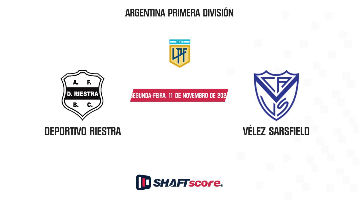 Palpite: Deportivo Riestra vs Vélez Sarsfield