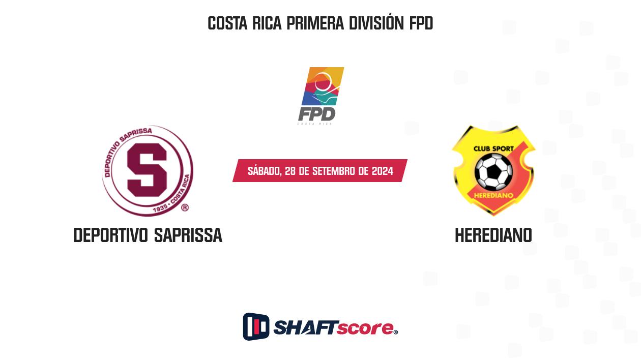 Palpite: Deportivo Saprissa vs Herediano