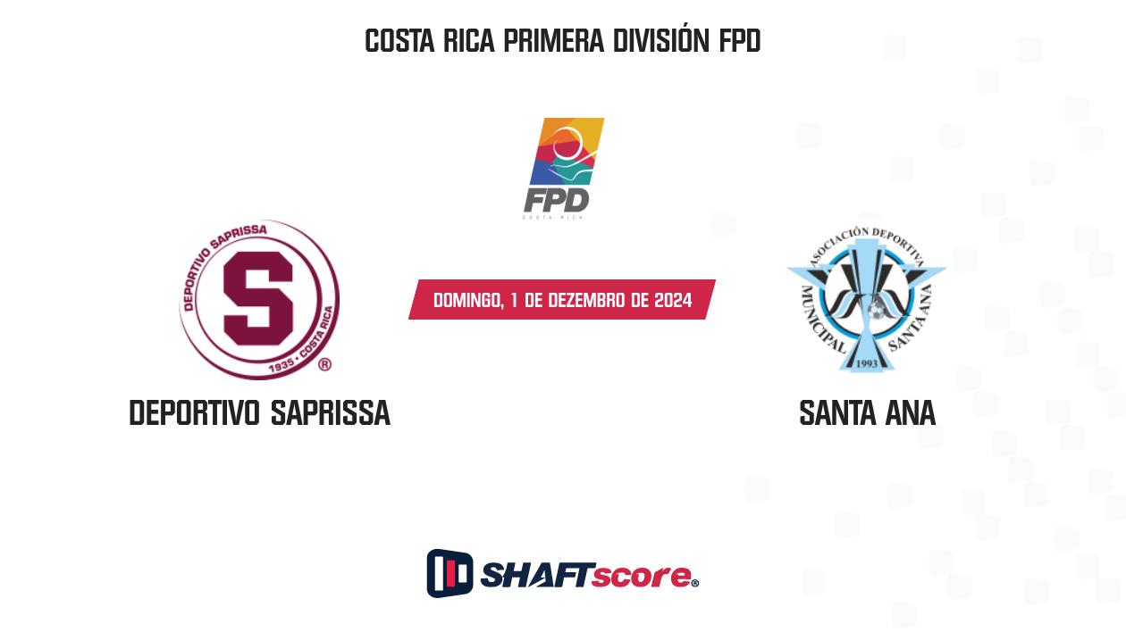 Palpite: Deportivo Saprissa vs Santa Ana