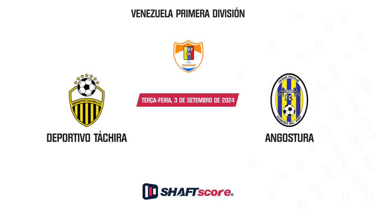 Palpite: Deportivo Táchira vs Angostura