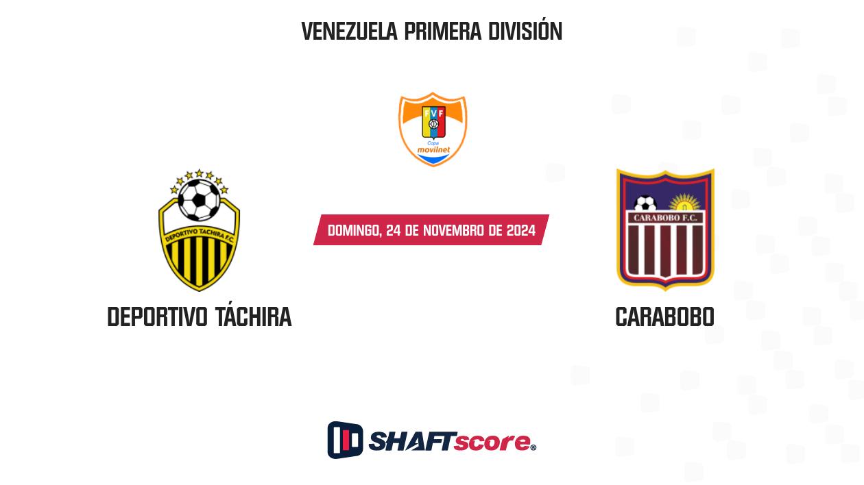 Palpite: Deportivo Táchira vs Carabobo