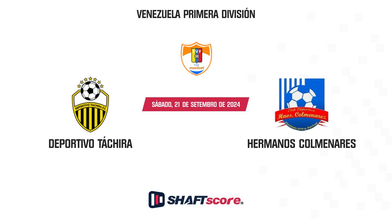 Palpite: Deportivo Táchira vs Hermanos Colmenares