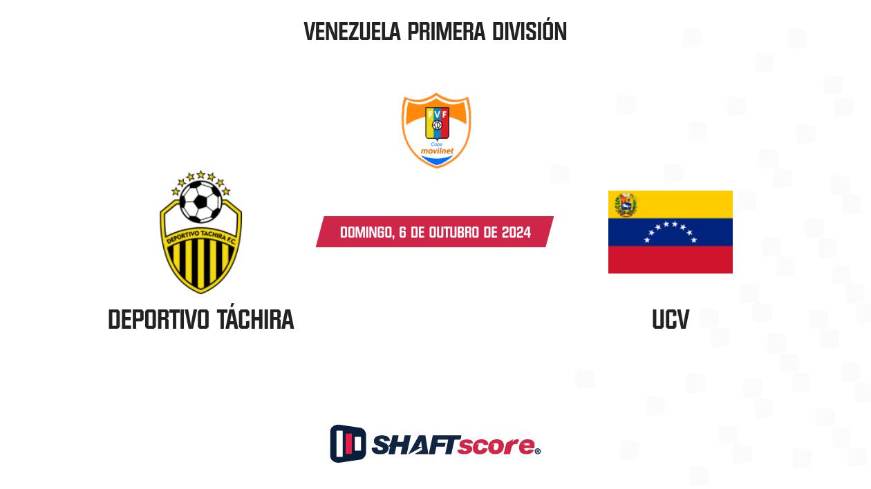 Palpite: Deportivo Táchira vs UCV