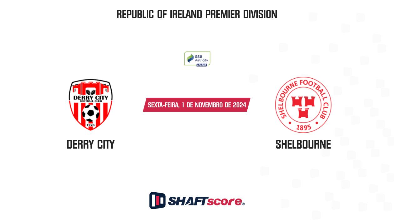 Palpite: Derry City vs Shelbourne