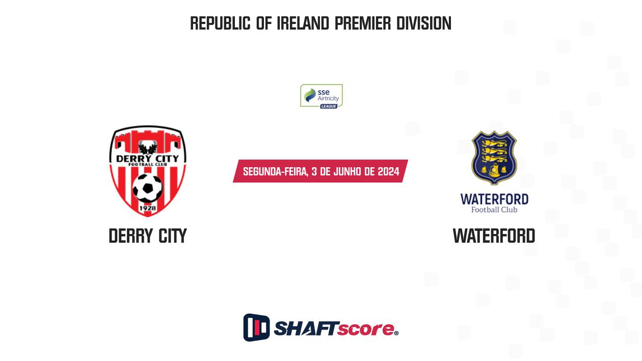 Palpite: Derry City vs Waterford