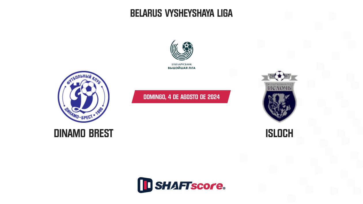 Palpite: Dinamo Brest vs Isloch