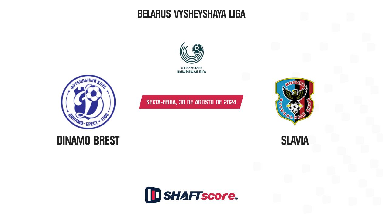 Palpite: Dinamo Brest vs Slavia