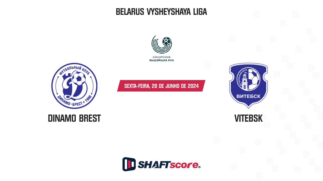 Palpite: Dinamo Brest vs Vitebsk