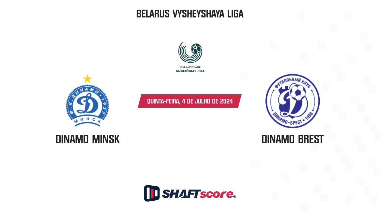 Palpite: Dinamo Minsk vs Dinamo Brest