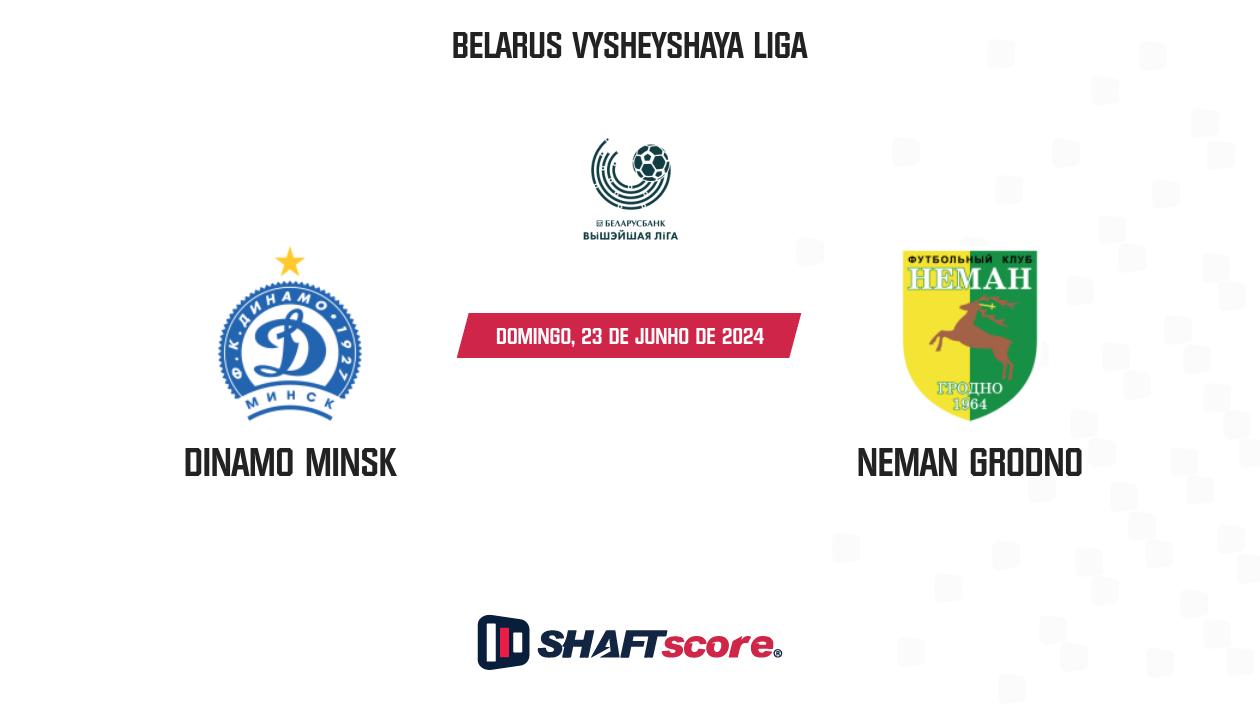 Palpite: Dinamo Minsk vs Neman Grodno