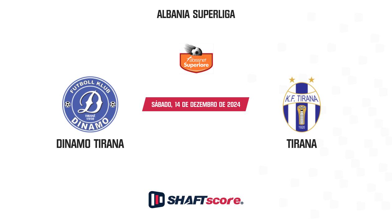 Palpite: Dinamo Tirana vs Tirana