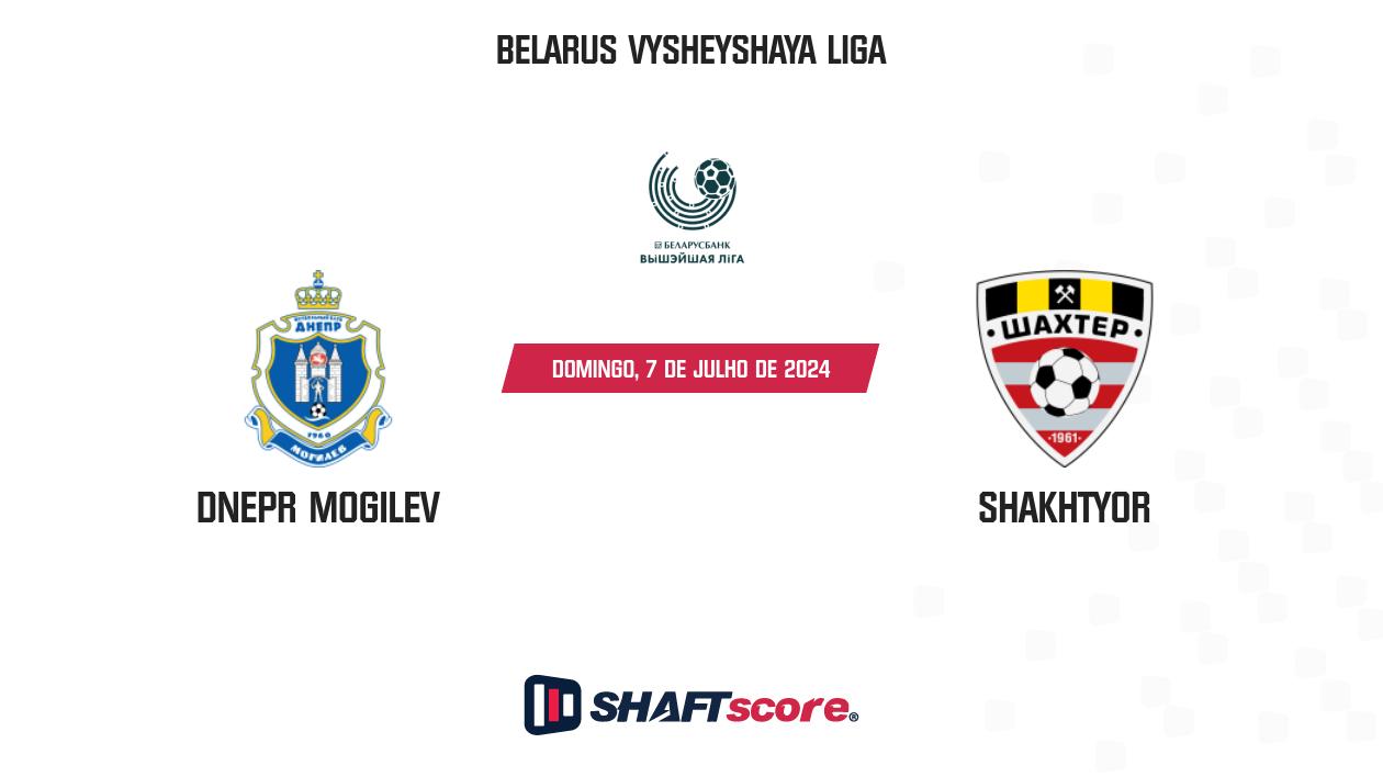 Palpite: Dnepr Mogilev vs Shakhtyor