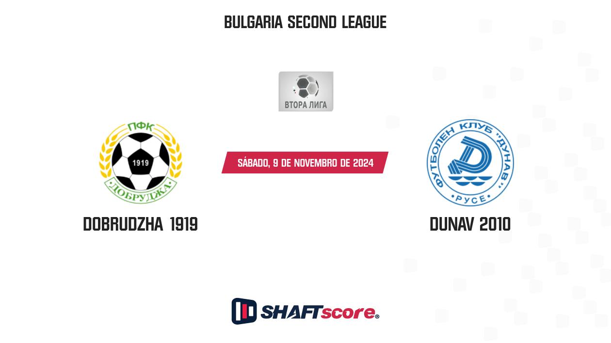 Palpite: Dobrudzha 1919 vs Dunav 2010