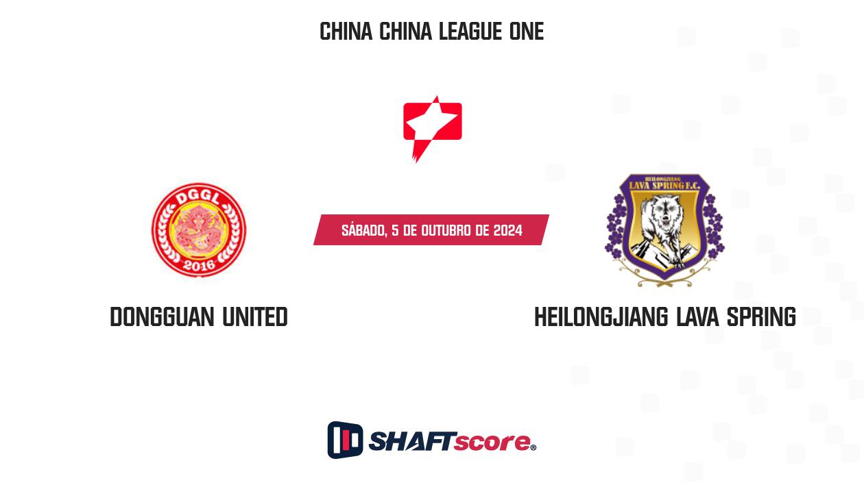 Palpite: Dongguan United vs Heilongjiang Lava Spring