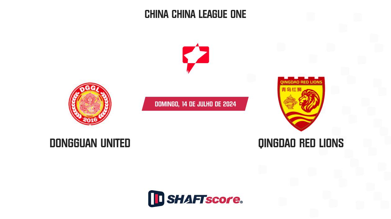 Palpite: Dongguan United vs Qingdao Red Lions