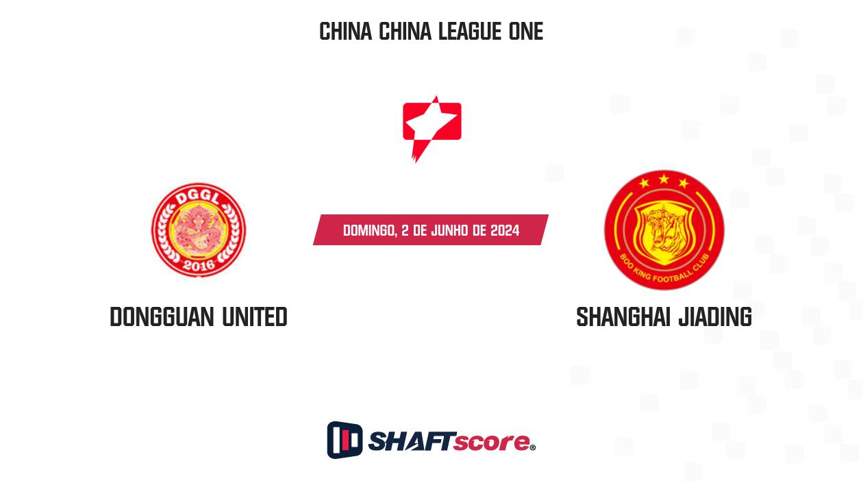 Palpite: Dongguan United vs Shanghai Jiading