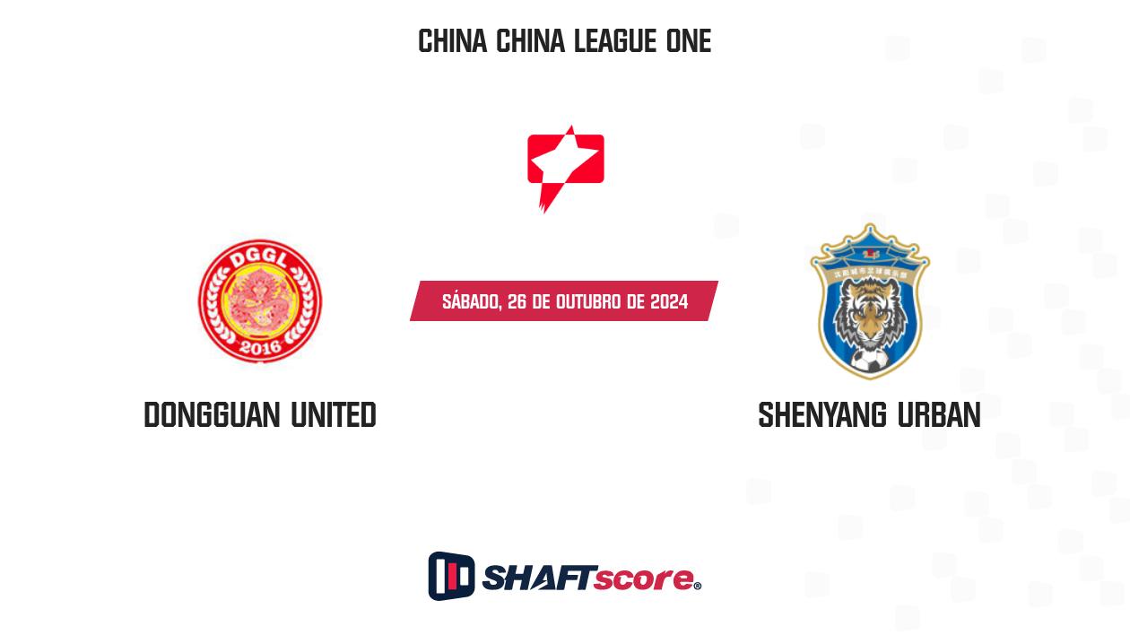 Palpite: Dongguan United vs Shenyang Urban