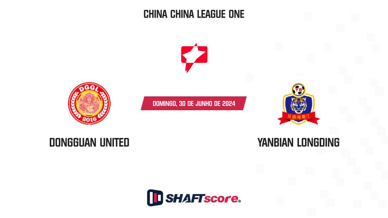 Palpite: Dongguan United vs Yanbian Longding