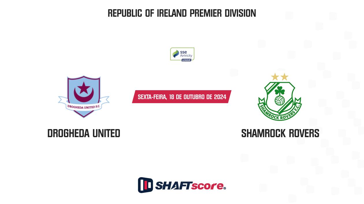 Palpite: Drogheda United vs Shamrock Rovers