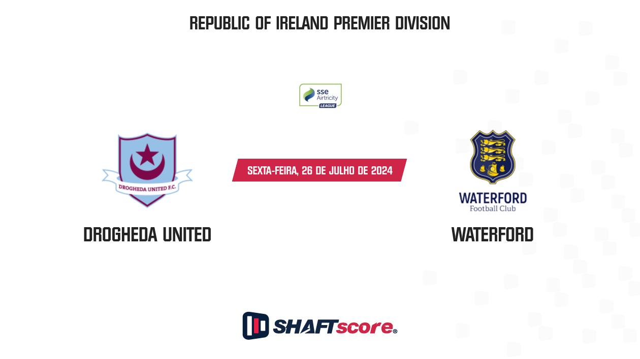 Palpite: Drogheda United vs Waterford