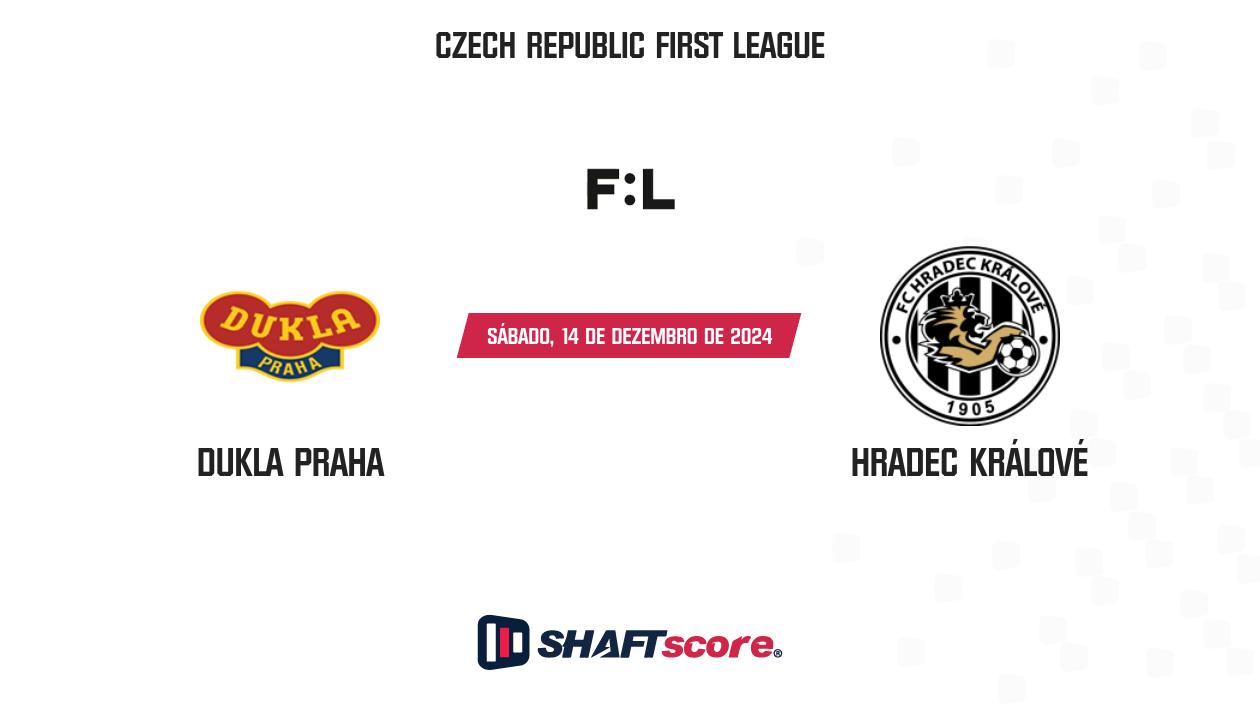 Palpite: Dukla Praha vs Hradec Králové