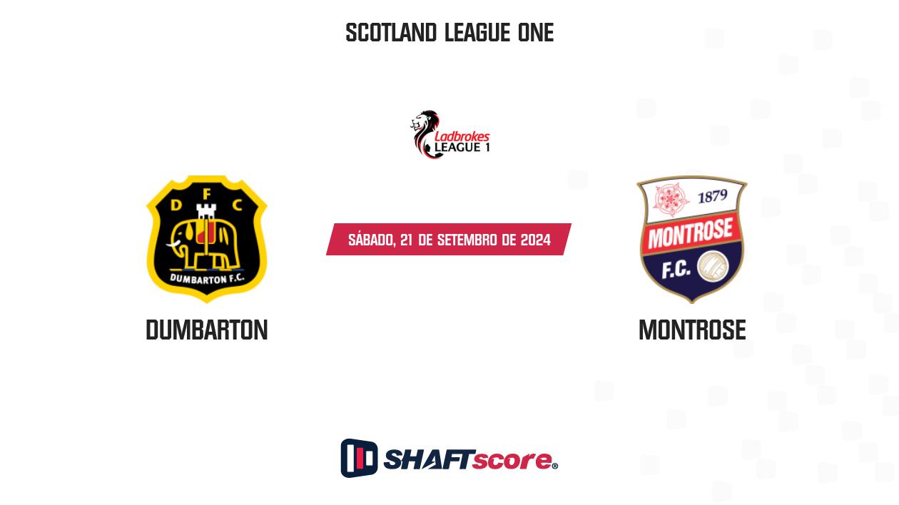 Palpite: Dumbarton vs Montrose