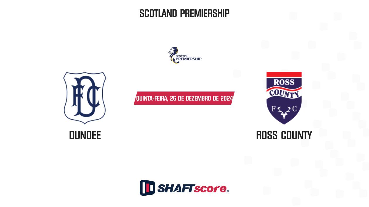 Palpite: Dundee vs Ross County