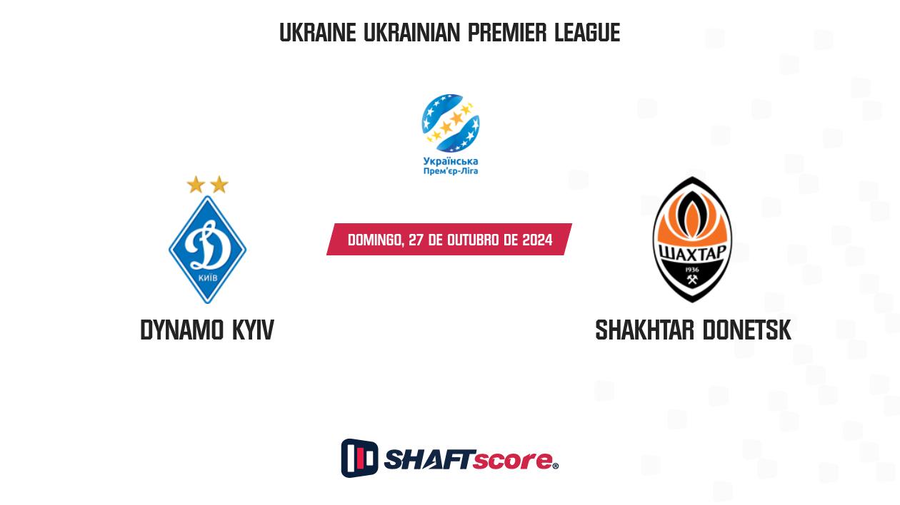 Palpite: Dynamo Kyiv vs Shakhtar Donetsk