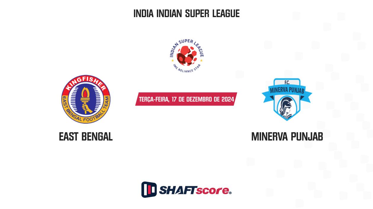 Palpite: East Bengal vs Minerva Punjab