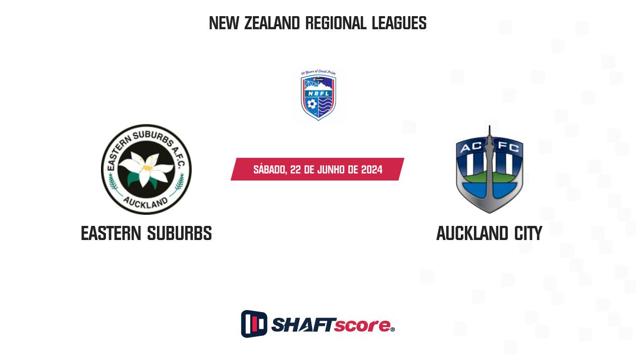 Palpite: Eastern Suburbs vs Auckland City