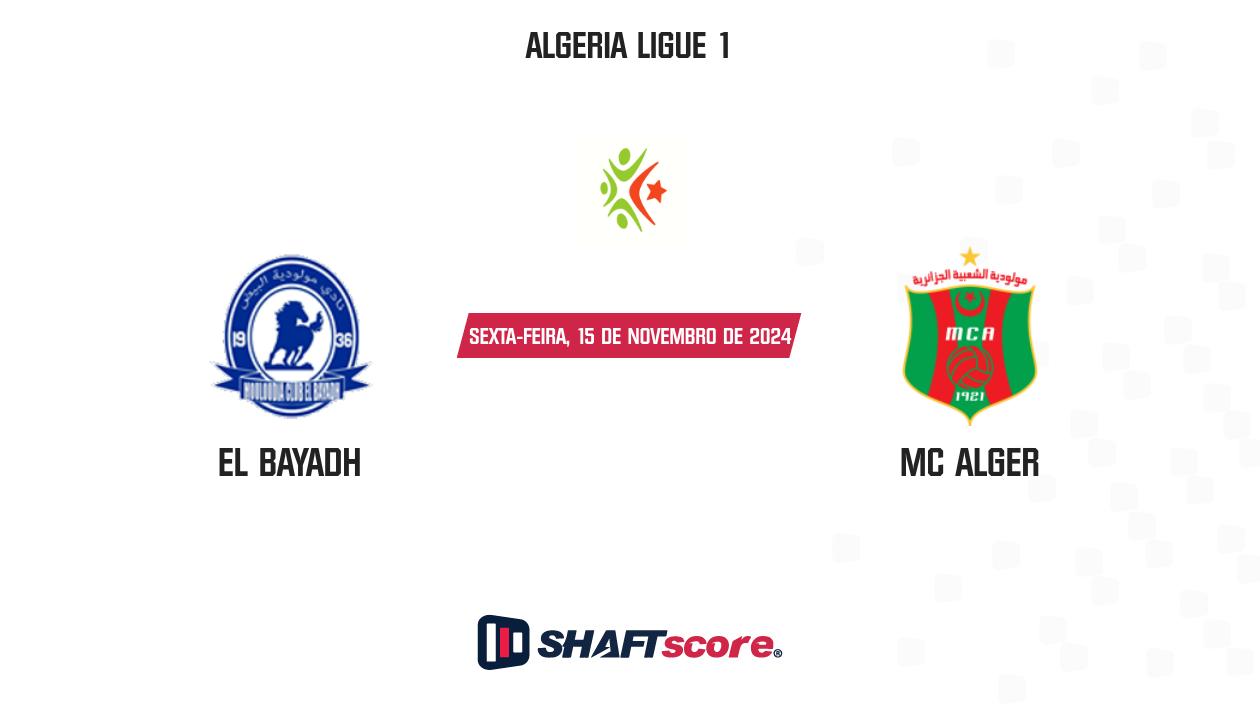 Palpite: El Bayadh vs MC Alger