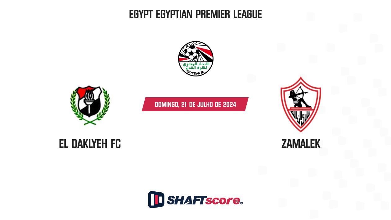 Palpite: El Daklyeh FC vs Zamalek