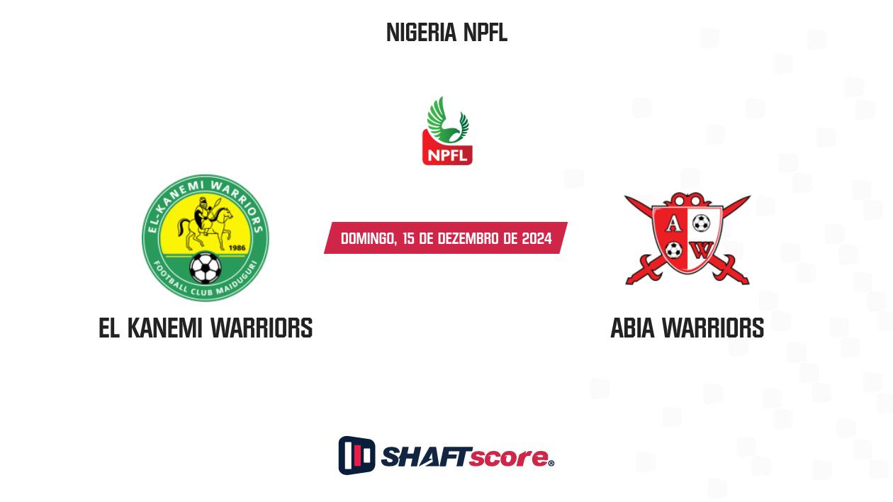 Palpite: El Kanemi Warriors vs Abia Warriors