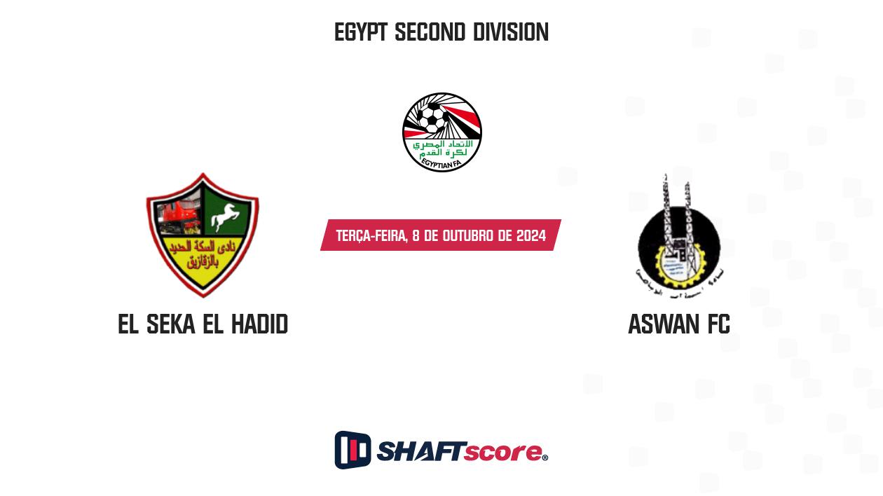 Palpite: El Seka El Hadid vs Aswan FC