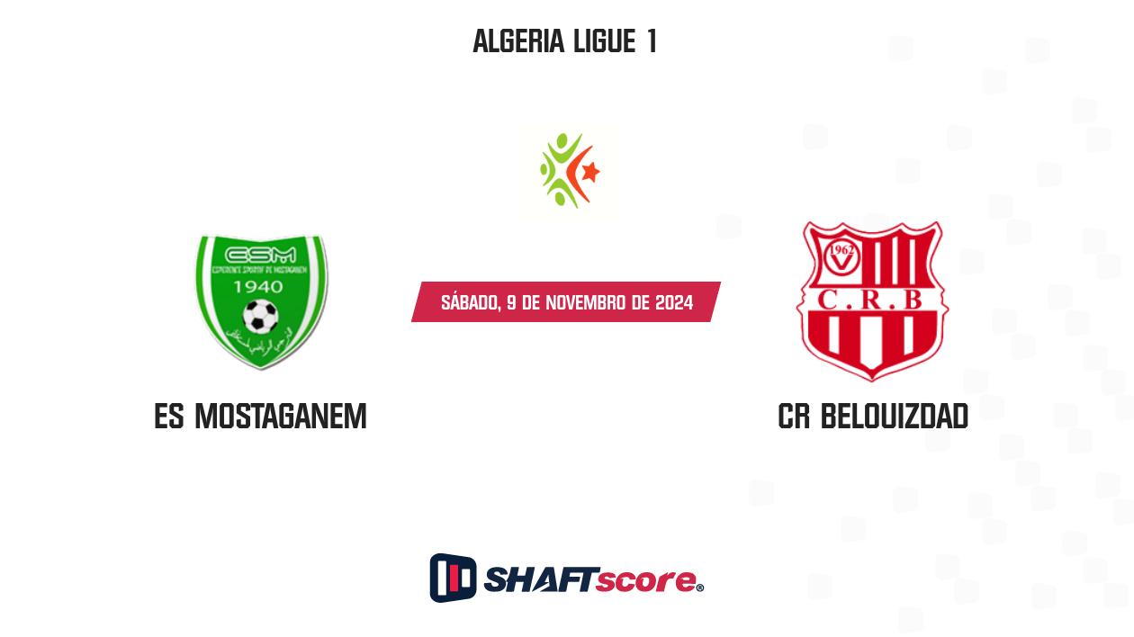 Palpite: ES Mostaganem vs CR Belouizdad