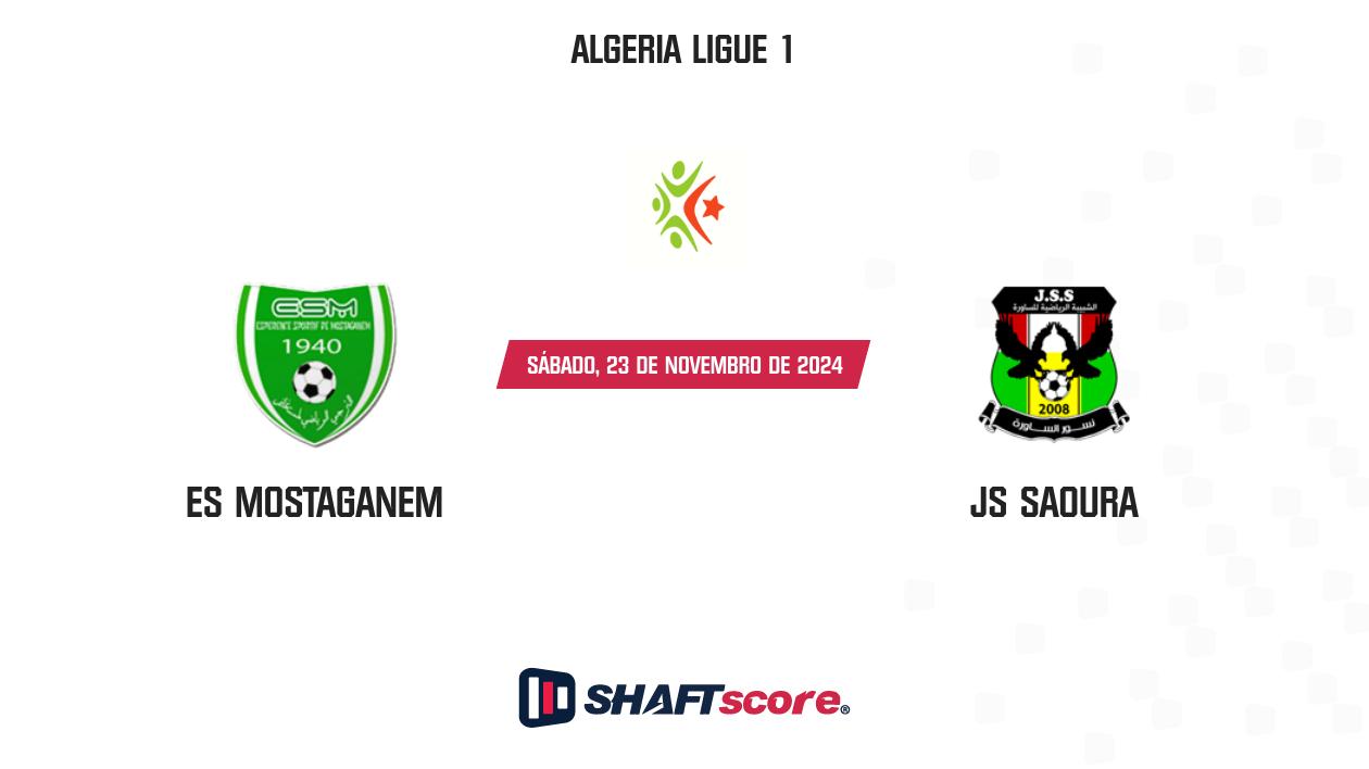 Palpite: ES Mostaganem vs JS Saoura